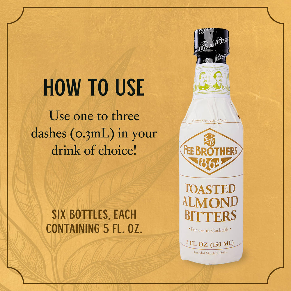 Fee Brothers Cherry bitters bottle adds fruity complexity to drinks.