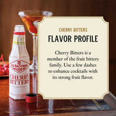 Fee Brothers Cherry Bitters adding depth to a cocktail for balance