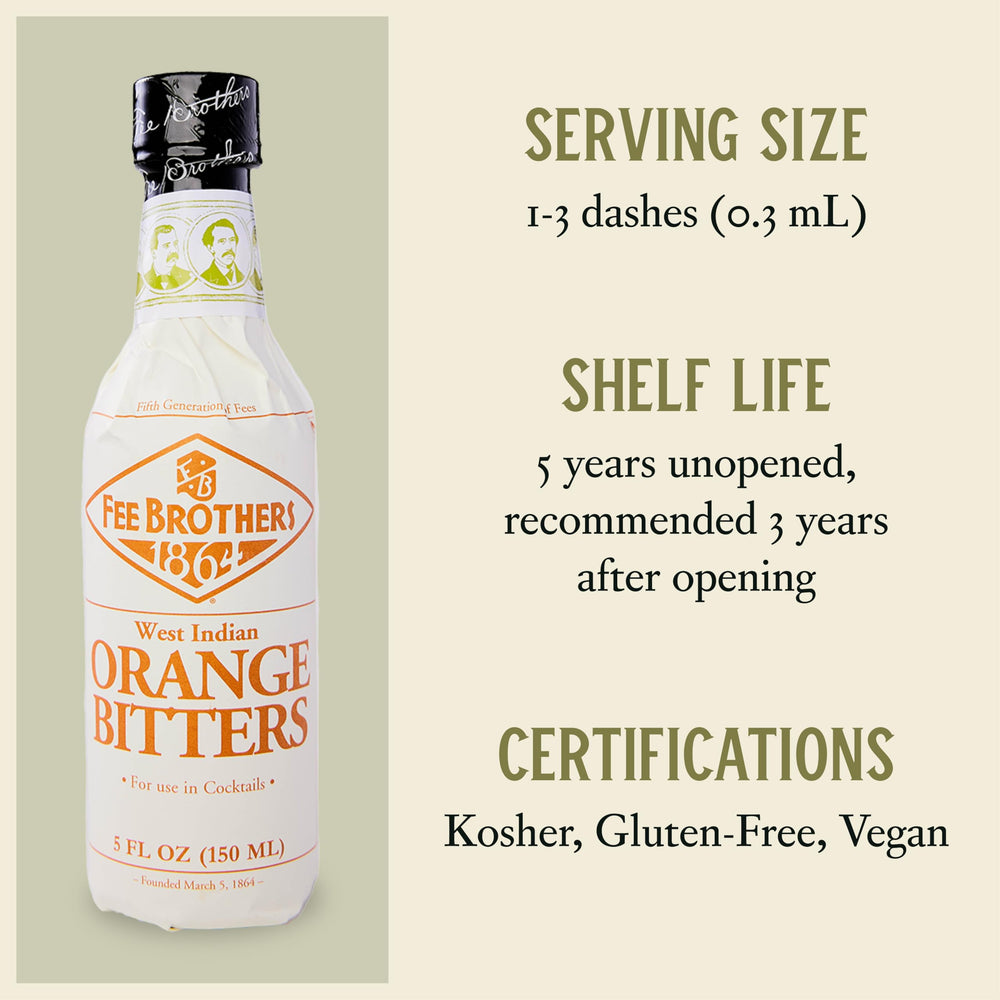 Fee Brothers cocktail martini aroma shot, versatile use in drinks