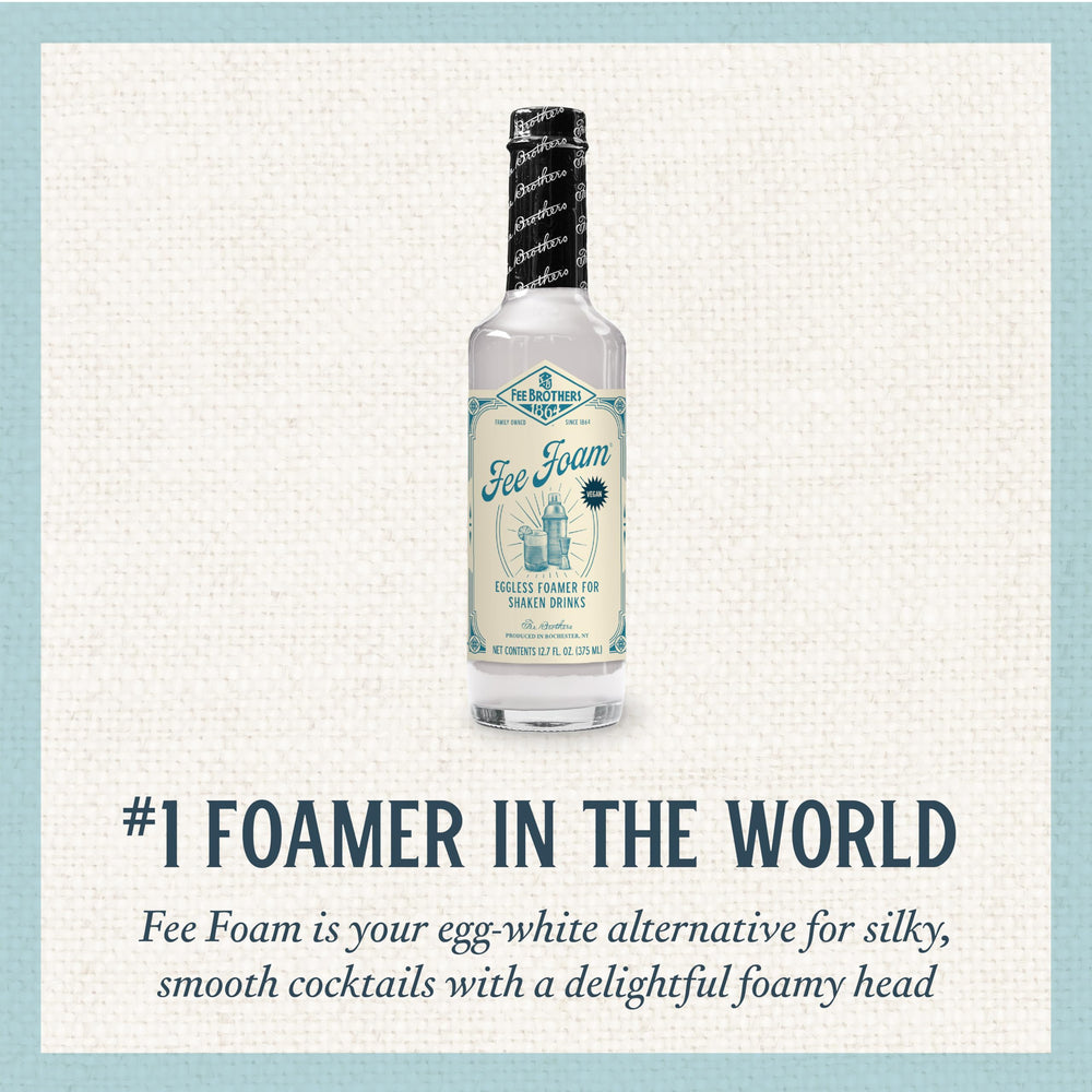 Fee Brothers Fee Foam bottle-pour demonstrates easy dash-based foam creation
