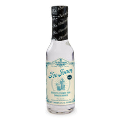 Fee Brothers Fee Foam bottle pouring to create a foamy cocktail finish.