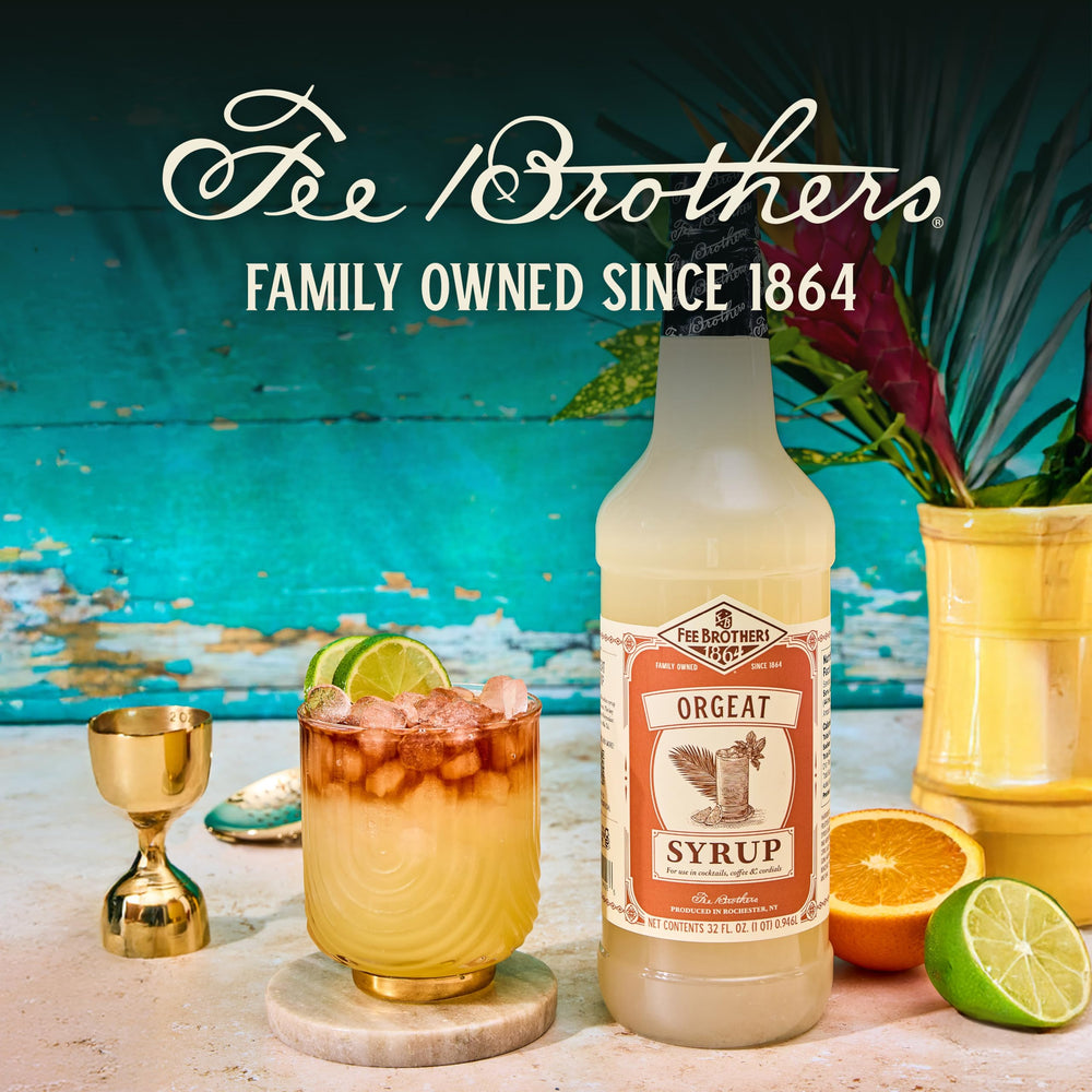 Fee Brothers Flavored Syrup home-bar-setup ideal for experimenting at home
