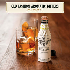 Fee Brothers Old Fashioned Bitters dash added to whiskey sour for balance