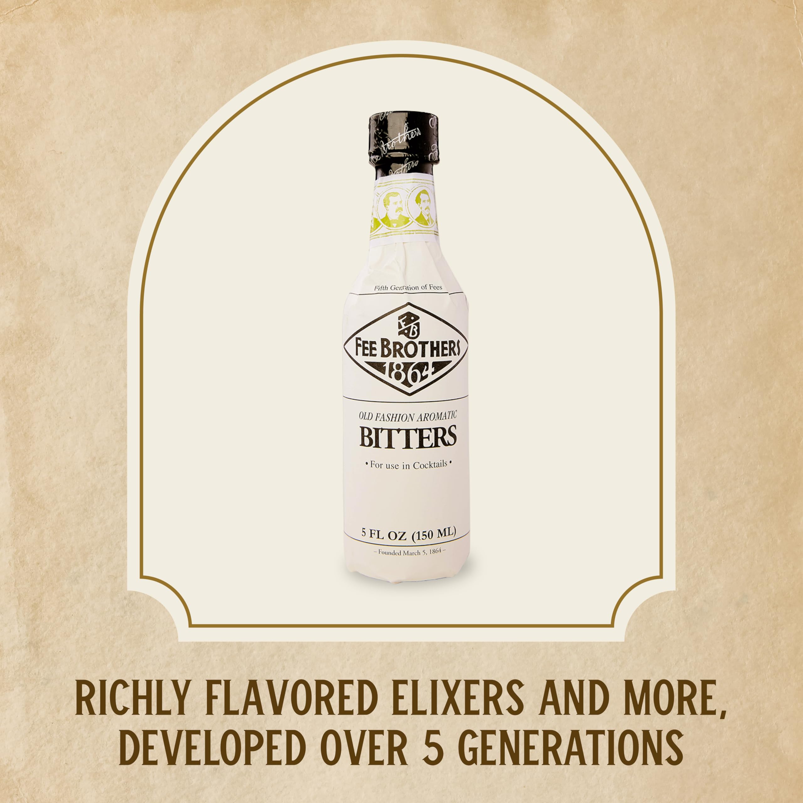Fee Brothers bitters blend of world ingredients for complex flavor