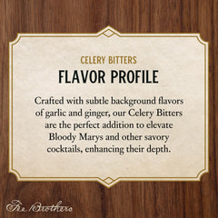 Bloody Mary prepared with Fee Brothers Celery Bitters for savory depth