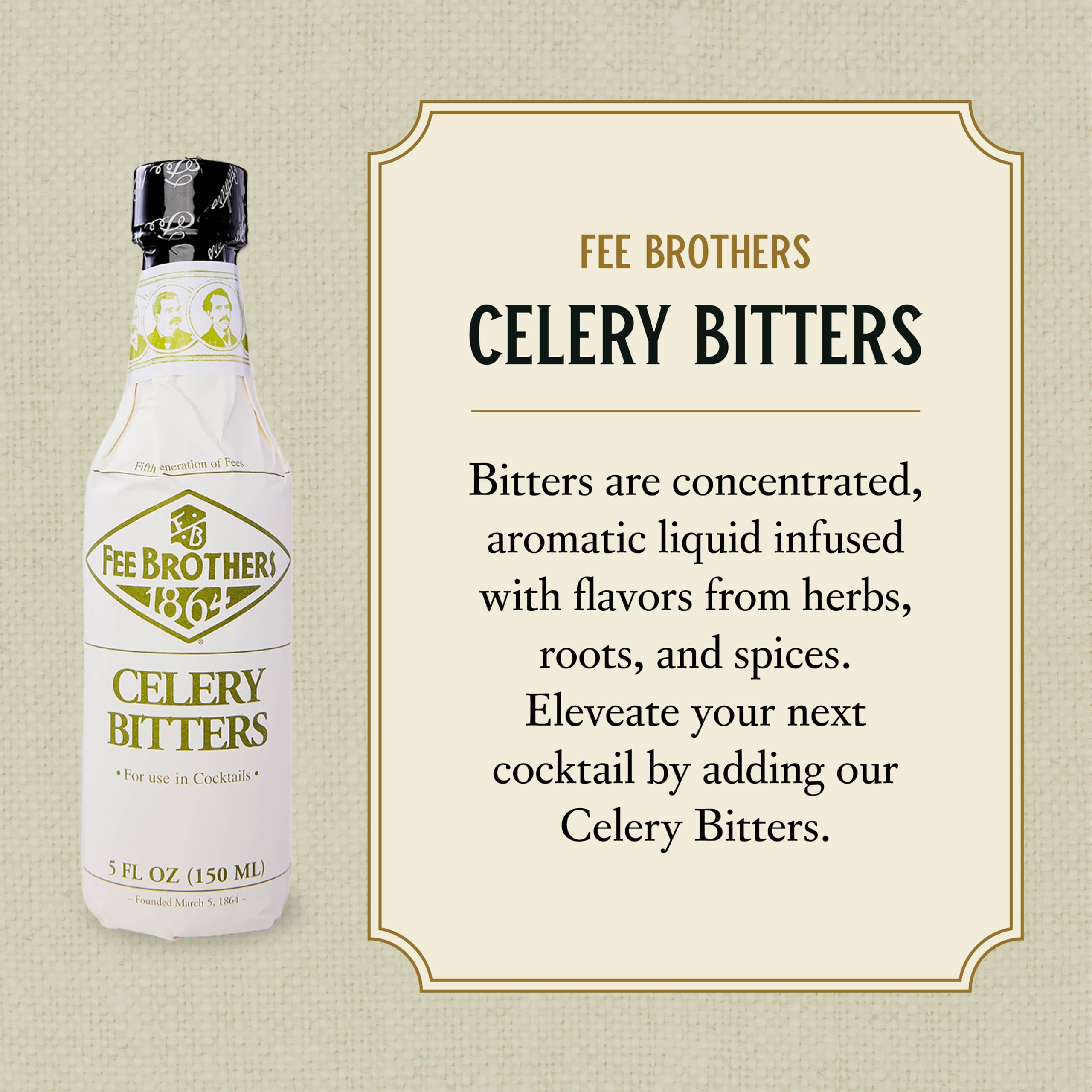 Pouring Fee Brothers Celery Bitters adds garlic and ginger notes to drinks