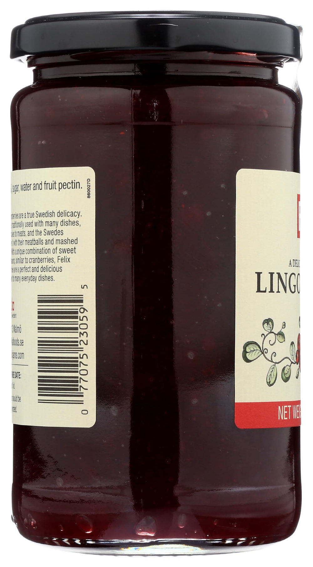 Felix Lingonberries pairs with turkey, ham, or chicken for a savory contrast