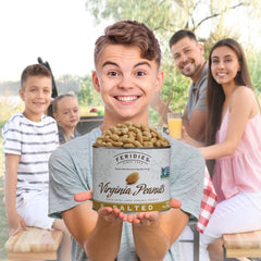 Feridies non-GMO and kosher certified peanuts for trusted snacking choices.