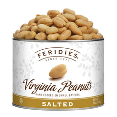 FERIDIES super extra large salted Virginia peanuts can—premium snack with natural protein.