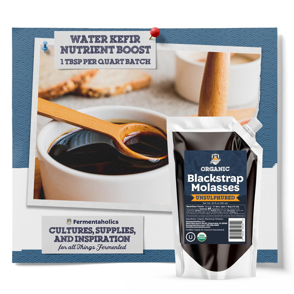 Fermentaholics Baking and Cooking Molasses-use demonstrates versatile sweetener for pantry staples.