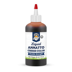Fermentaholics Liquid Annatto Coloring bottle for even cheese color