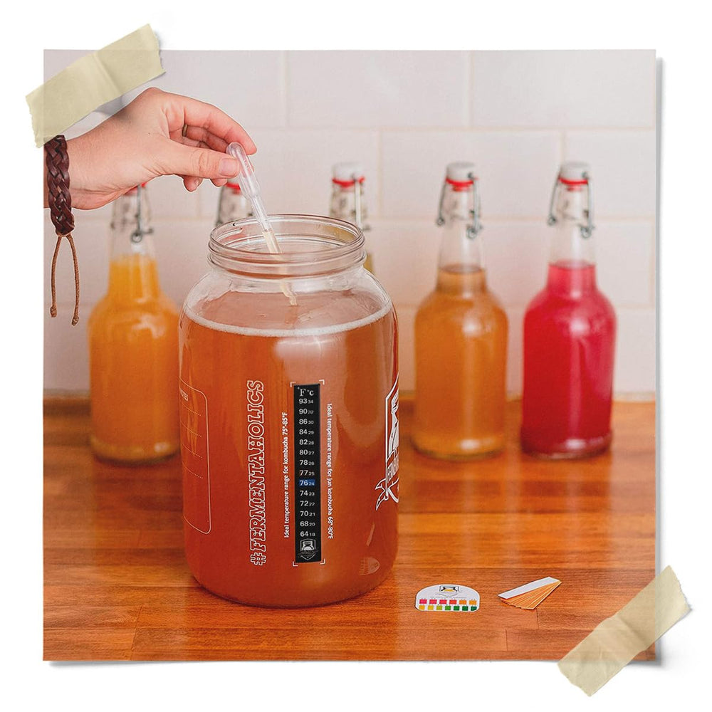 Fermentaholics sustainable kombucha eco packaging reducing waste