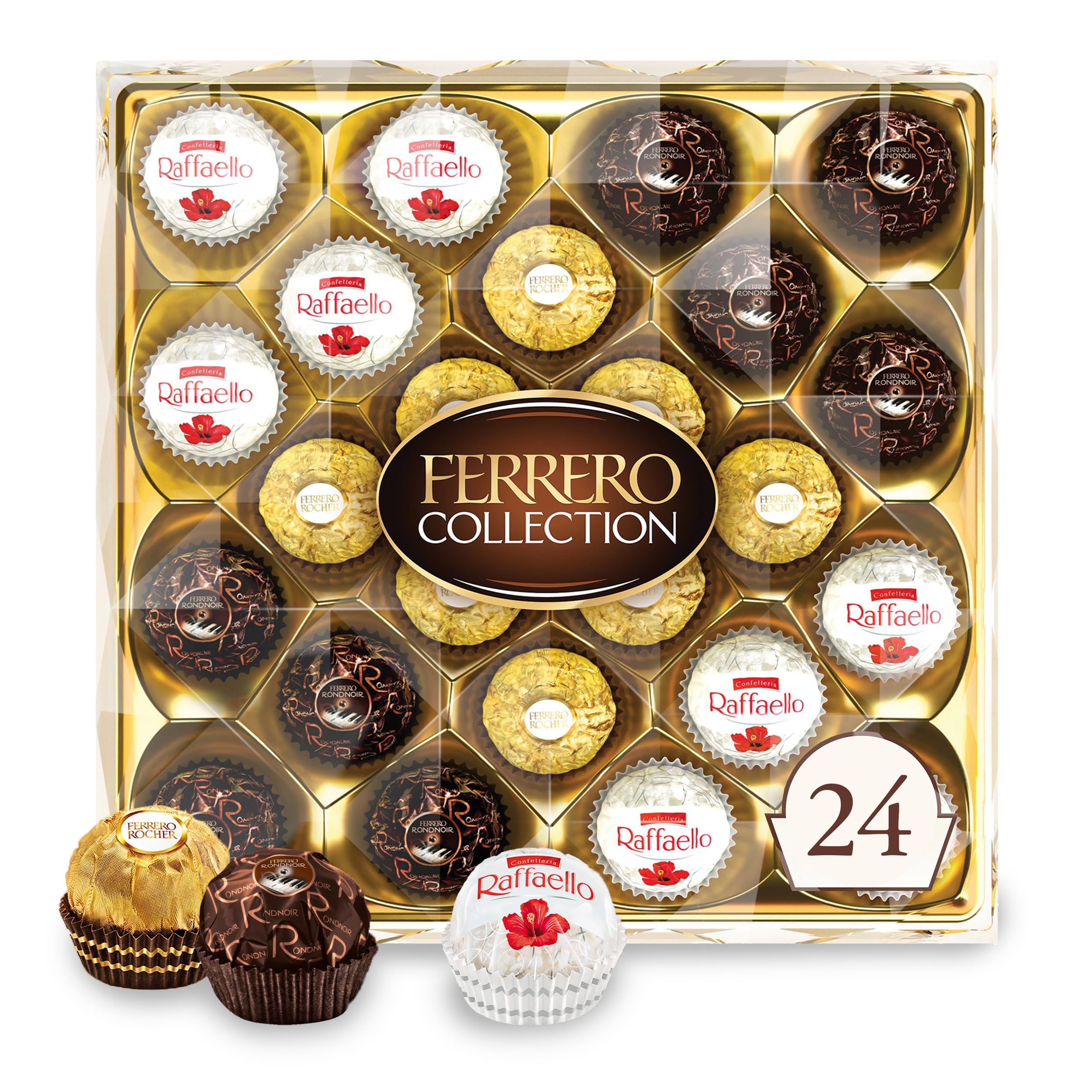 Ferrero Collection premium gift box displayed for Easter gifting.