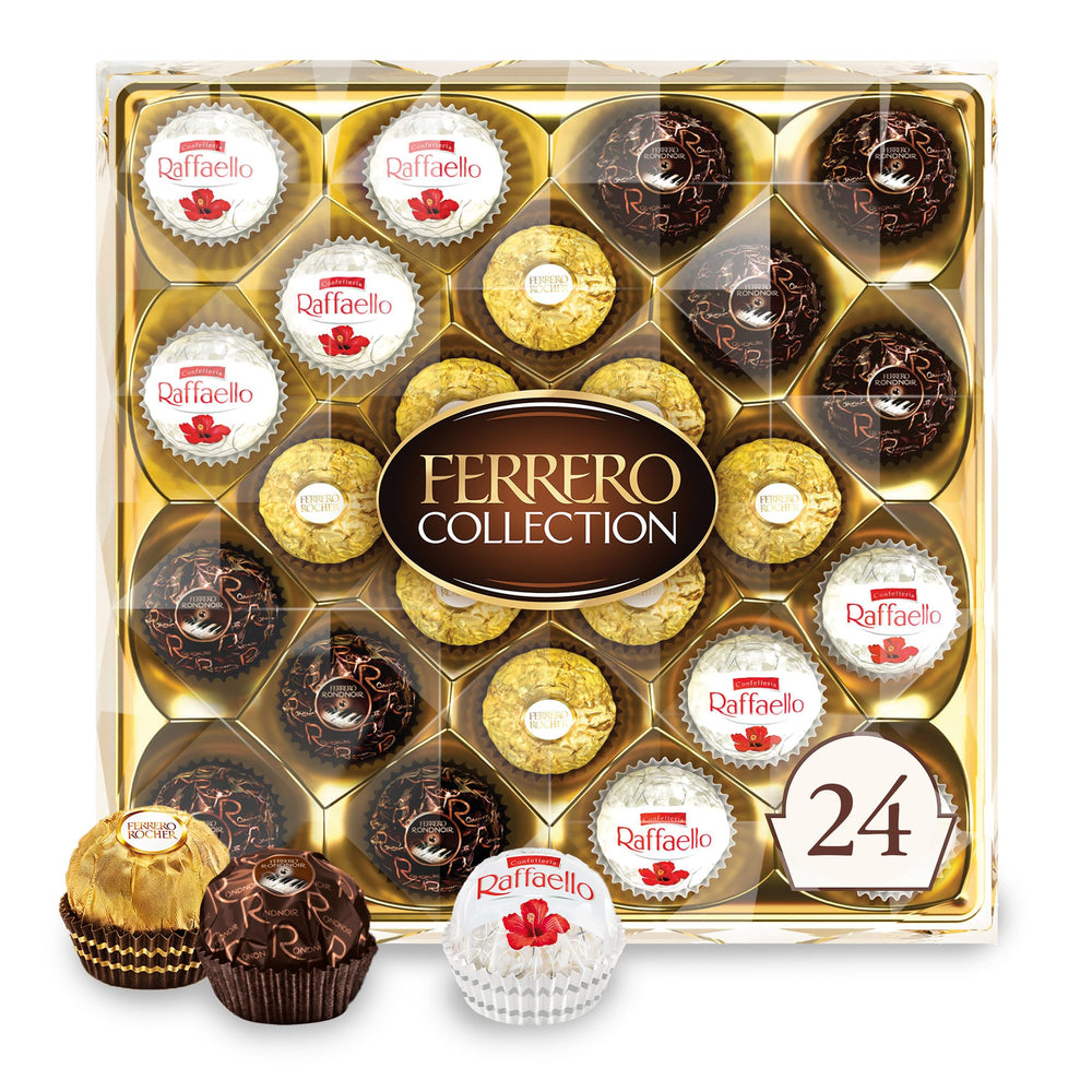 Ferrero Collection premium gift box displayed for Easter gifting.