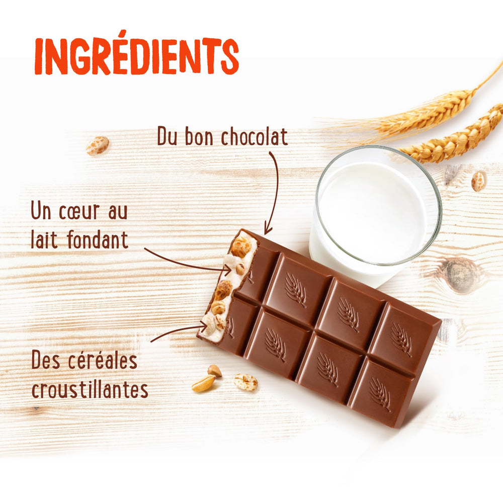 Ferrero Kinder Country chocolate bar by Ferrero brand