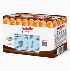 Ferrero Nutella B-ready creamy center inside crisp wafer, ideal for snacks.