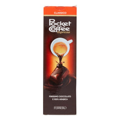 Ferrero Pocket Coffee foil-pack image showing portable convenience for travel.