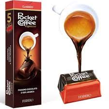 Ferrero Pocket Coffee liquid espresso center revealed, delivering a bold flavor boost.
