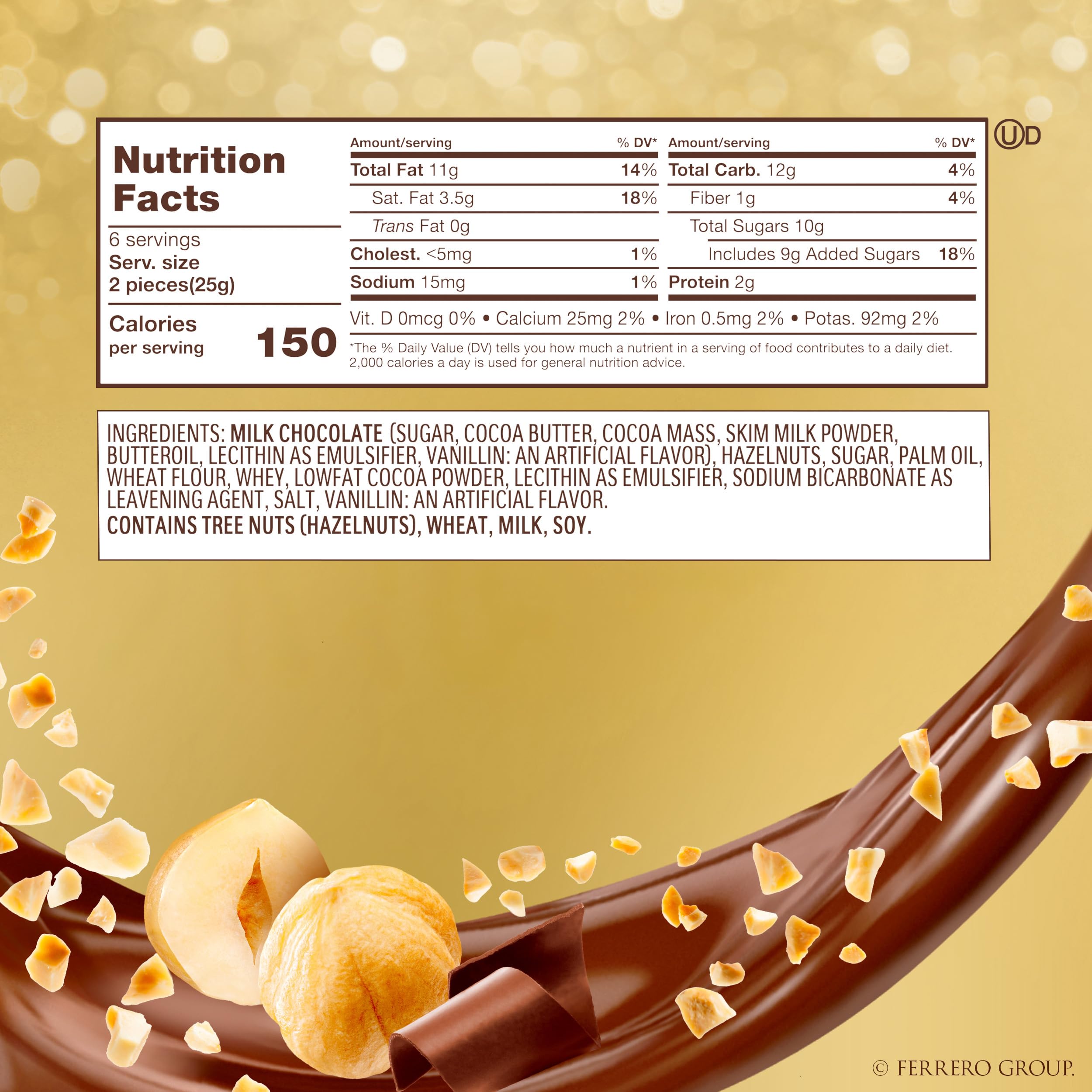 Ferrero Rocher 12-count gift box ideal for sharing and gifting