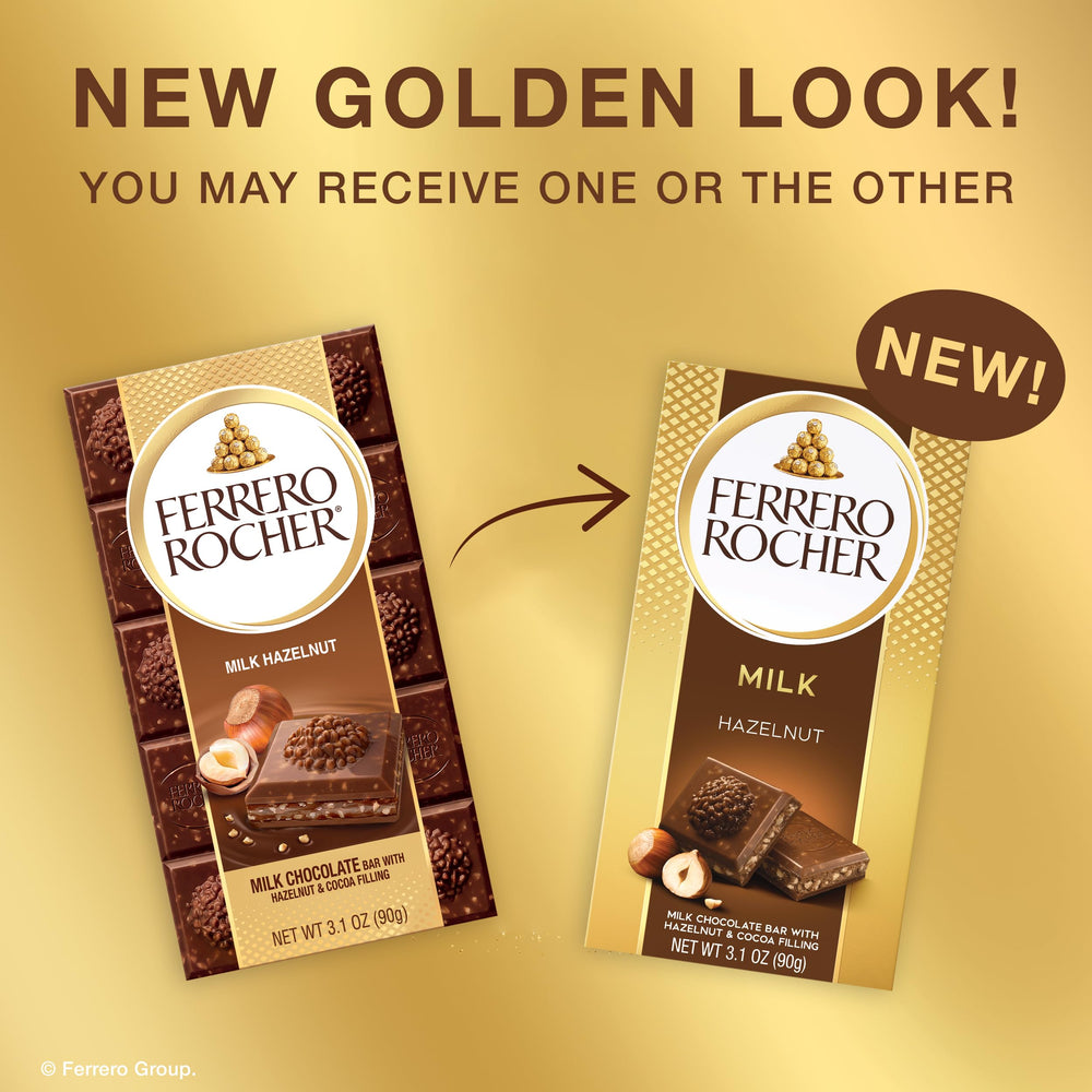 Ferrero Rocher bar with wine pairing idea for an elegant dessert moment.