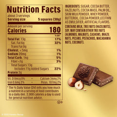 Ferrero Rocher milk chocolate hazelnut bar close-up, premium bite.