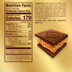 Ferrero Rocher caramel hazelnut squares gift-ready packaging perfect for celebrations.