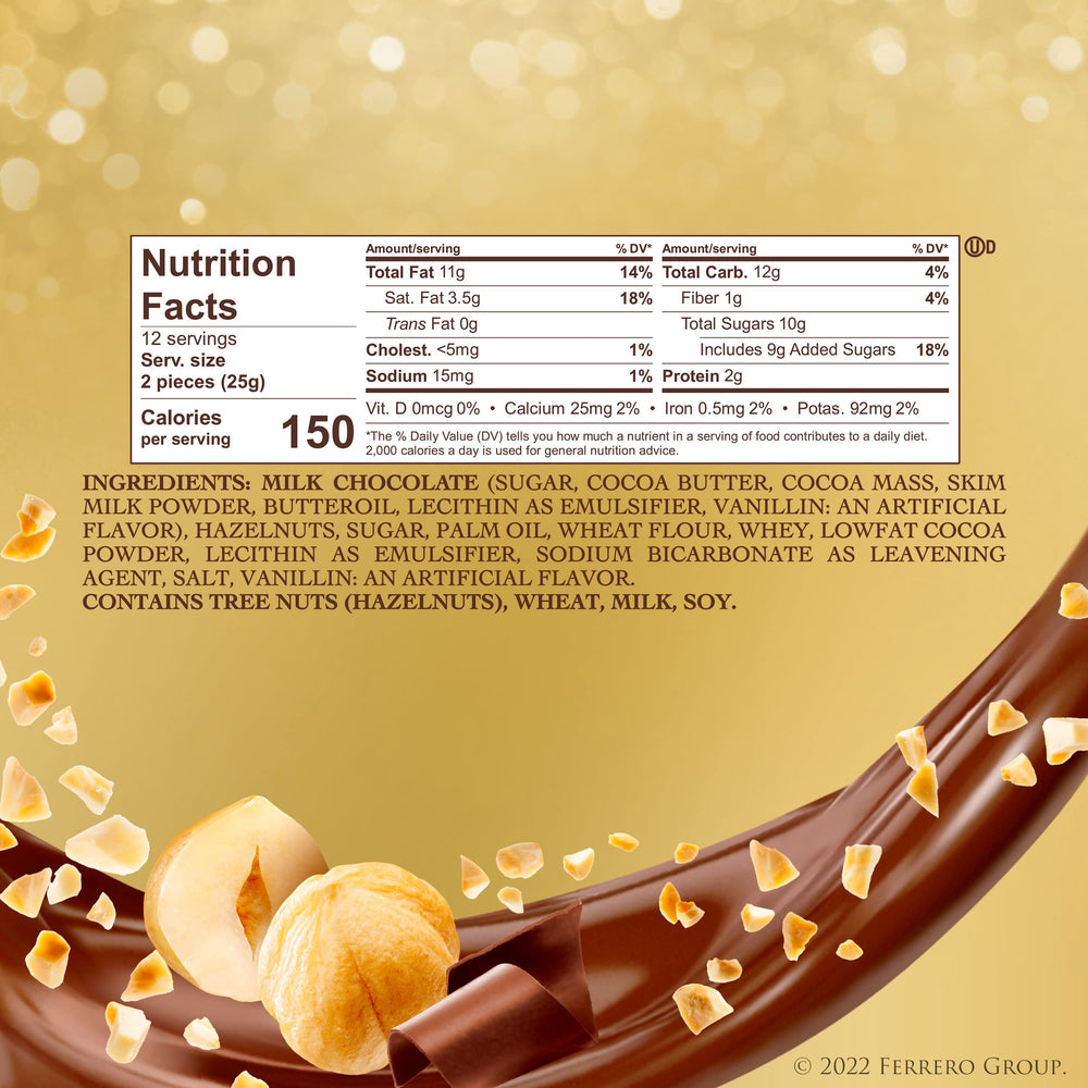 Golden-wrapped Ferrero Rocher makes a refined celebration treat