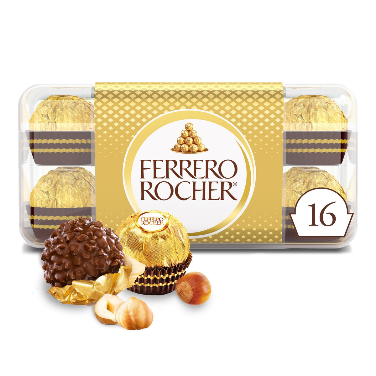Ferrero Rocher golden wrapper gift box for elegant Easter gifting and celebrations