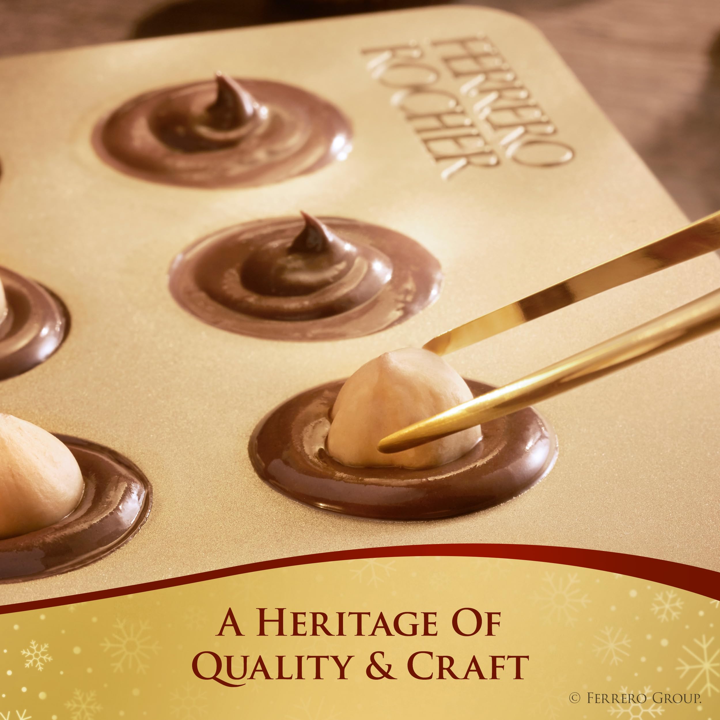 Ferrero Rocher individually wrapped chocolates for celebrations