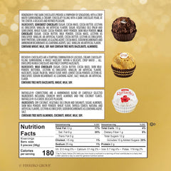 Ferrero Rocher hazelnut milk chocolate rocher highlight for indulgent, anytime treats.