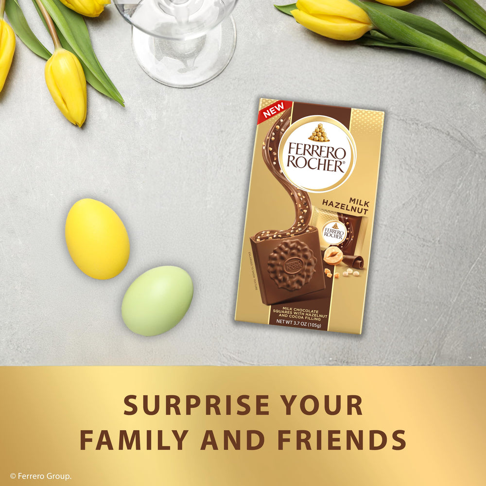 Ferrero Rocher shareable chocolate squares ideal for gifting.
