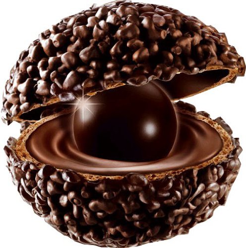 Ferrero Rondnoir foil-wrapped chocolates arranged for elegant gifting.