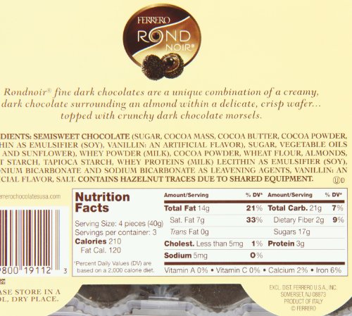 Ferrero Rondnoir gift packaging ready for celebrations and moments.