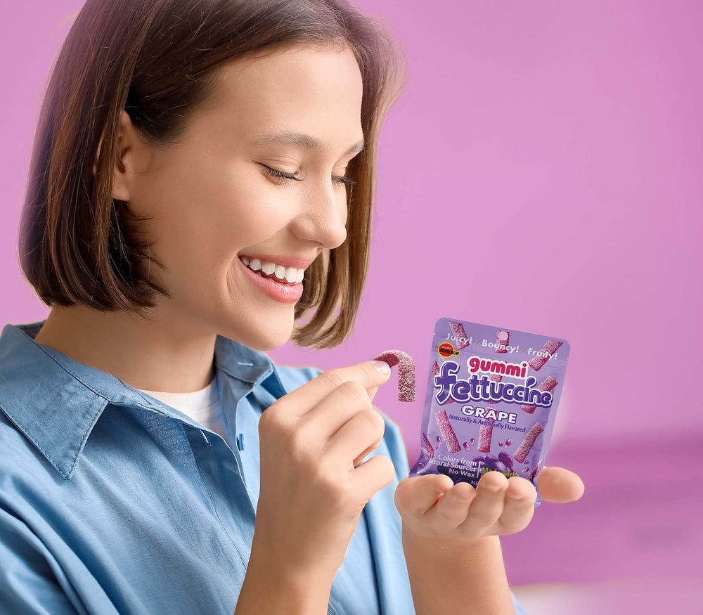 Grape candy arranged on a platter for sharing moments.
