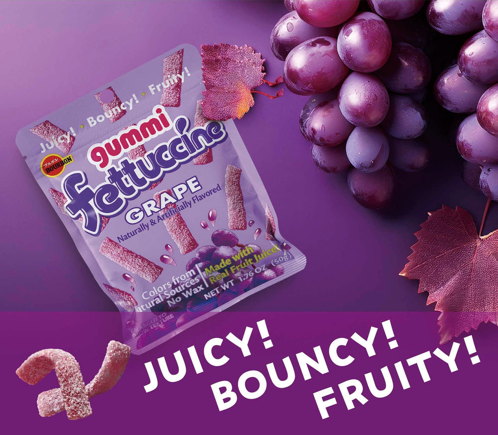 Snack board with Fettuccine Gummi creates a playful party treat.