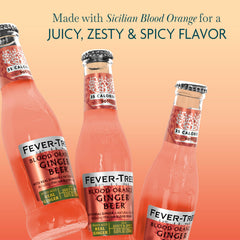 Fever-Tree Blood Orange Ginger Beer 24-bottle pack—great for home bar restock.
