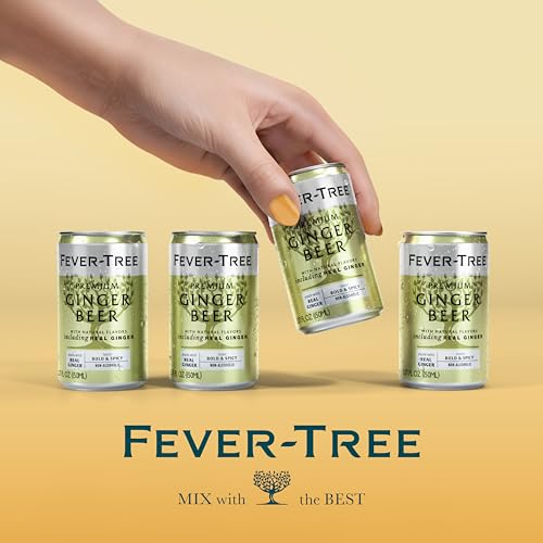 Fever-Tree Ginger Beer foam top hinting at a crisp finish