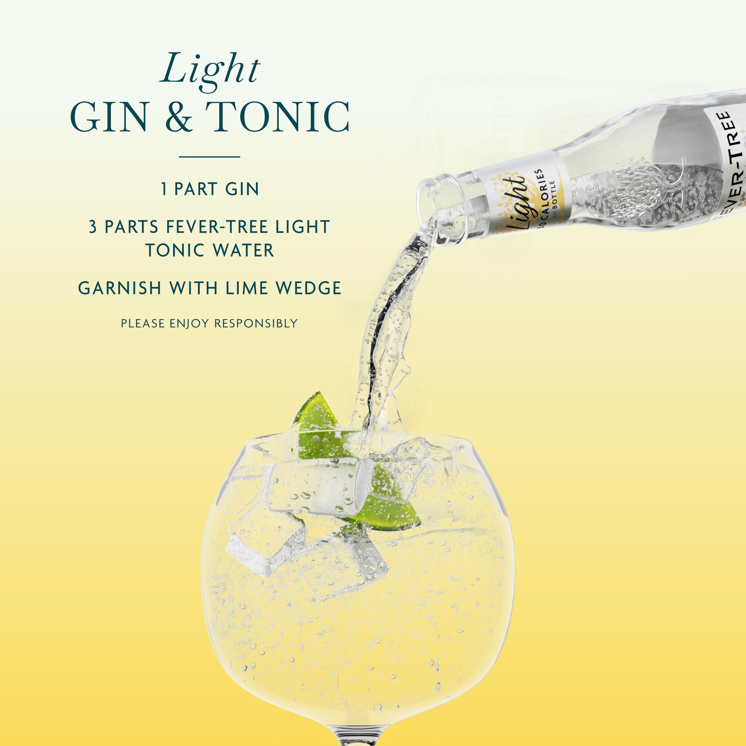 Fever-Tree Light Tonic Water pack image, 24 bottles for gatherings.