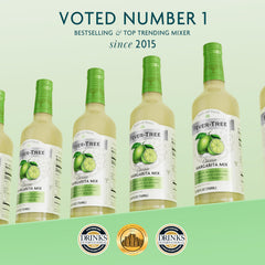 Fever-Tree Margarita Mixer label close-up shows packaging quality.