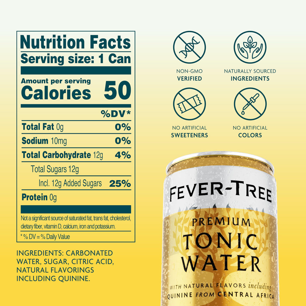 Fever-Tree tonic water bubbles close-up show lively carbonation for refreshing drinks.