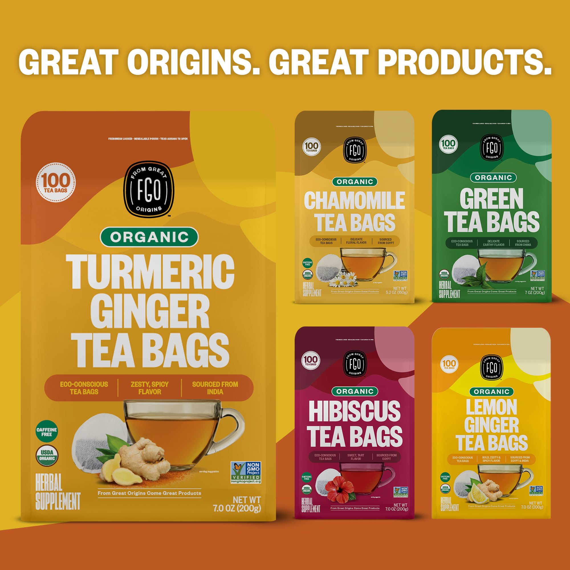 FGO brewed cup reveals turmeric-ginger gold infusion