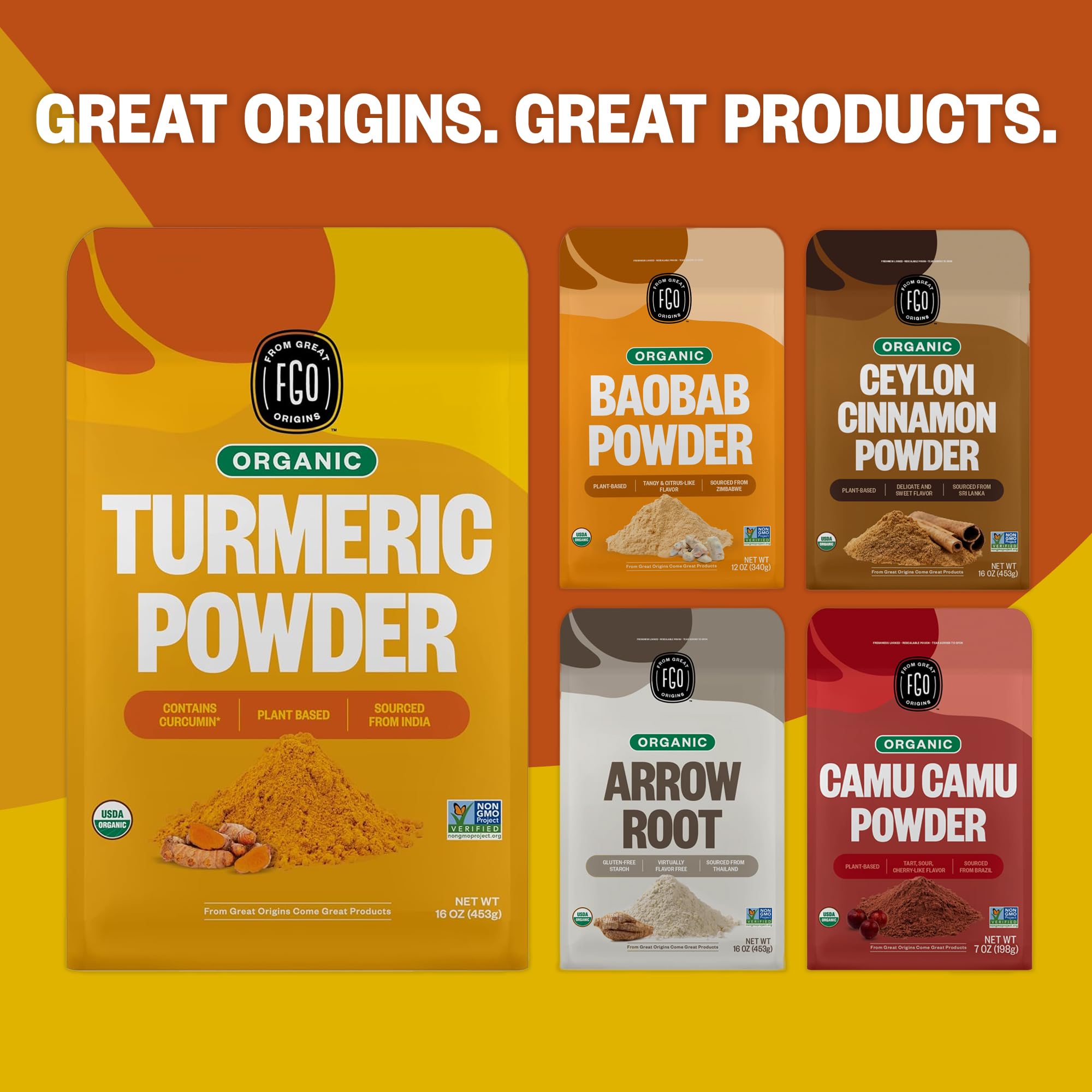 FGO Bulk Turmeric Powder is a kitchen staple for everyday cooking.