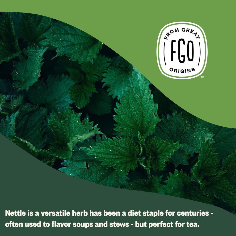 FGO caffeine-free herbal tea ready for a soothing afternoon break.