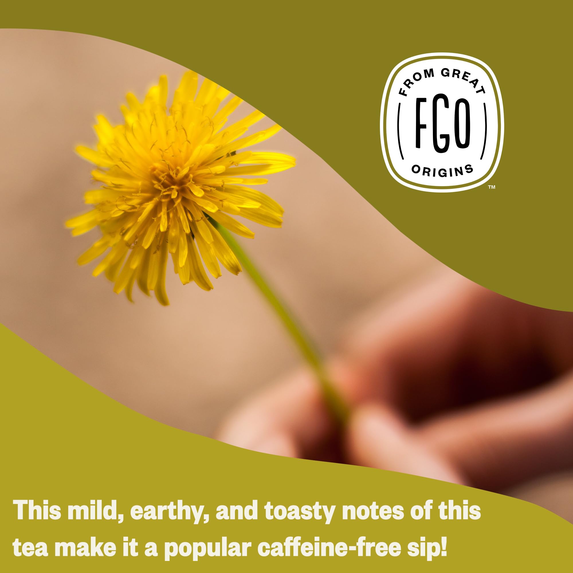 FGO Dandelion Root closeup shows cut and sifted texture.
