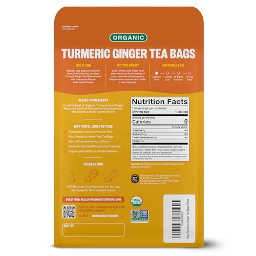 FGO eco-conscious Abaca hemp tea bags for a sustainable brew.