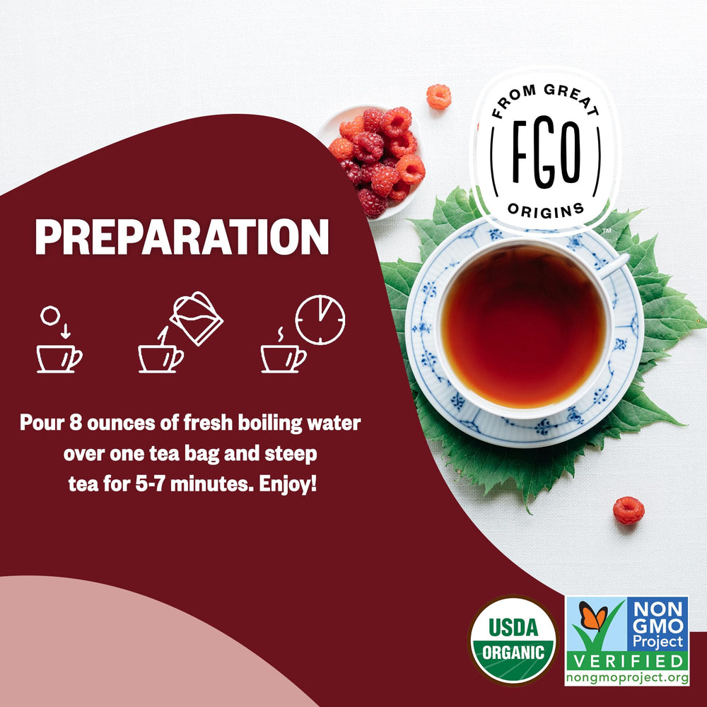 FGO Non-GMO seal highlights transparent ingredients and responsible sourcing.