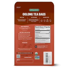 FGO Organic Oolong Tea bags made from abaca fiber support eco-friendly brewing