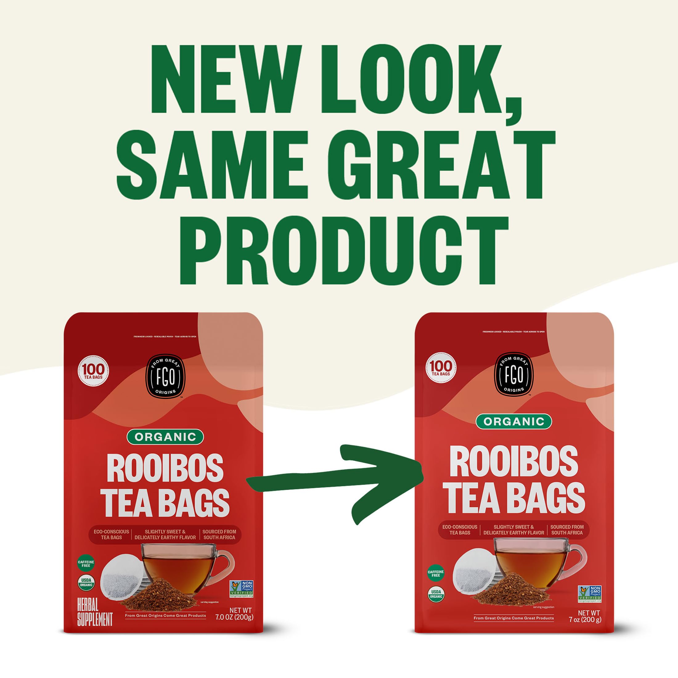 FGO Abaca hemp paper bags reduce waste while preserving tea quality