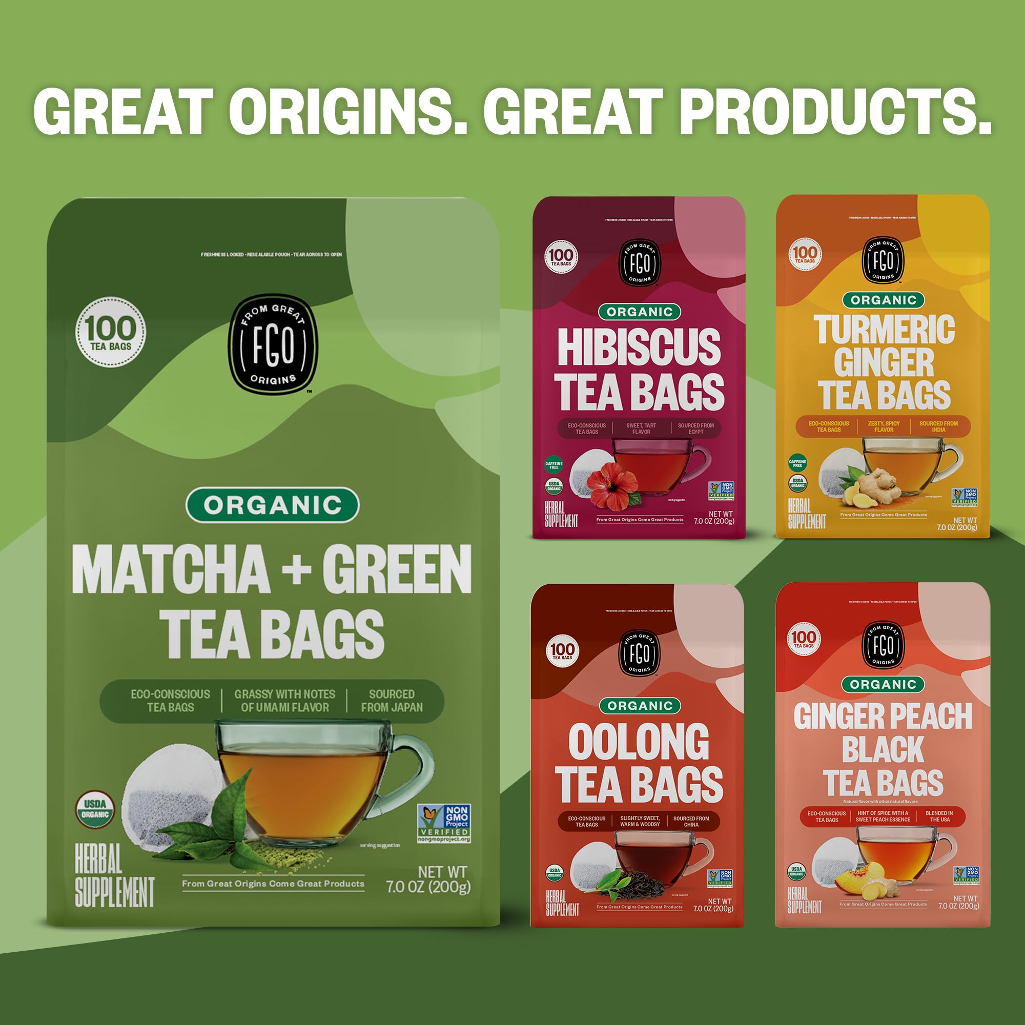 FGO packaging may vary while preserving eco-conscious materials.