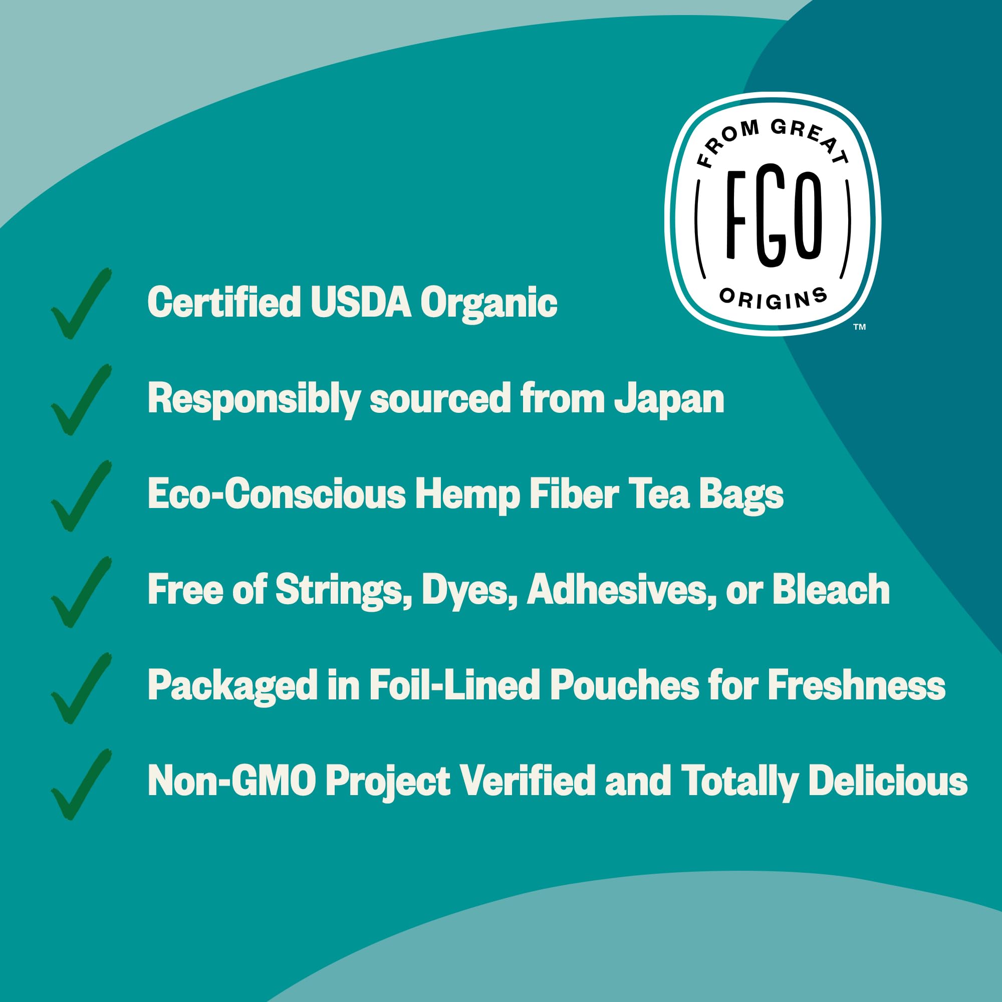 Packaging may vary while preserving eco-conscious tea quality.